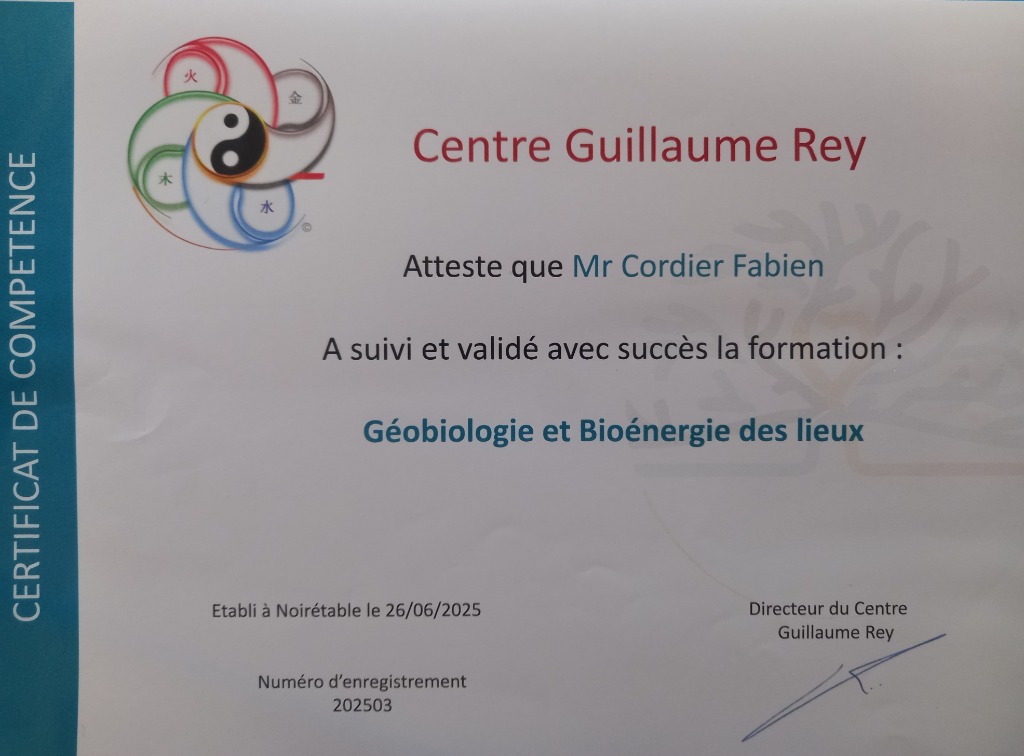 photo diplome Fabien Cordier