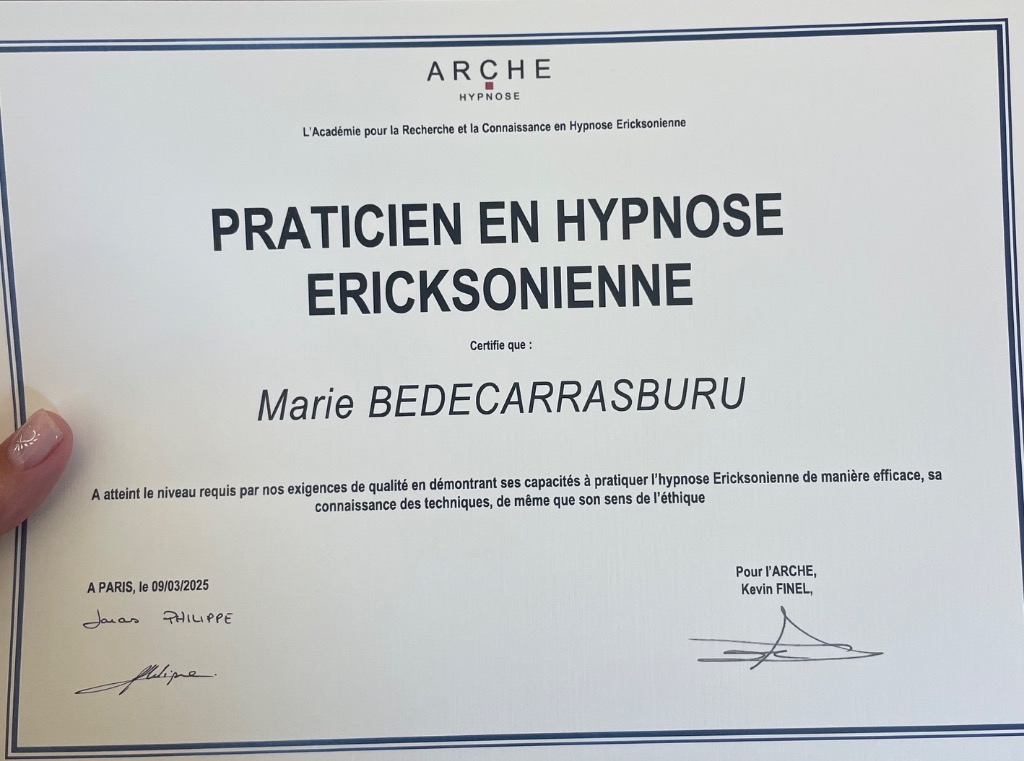 photo diplome Marie Bedecarrasburu