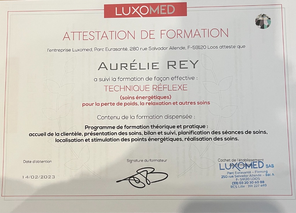 photo diplome Aurélie Rey