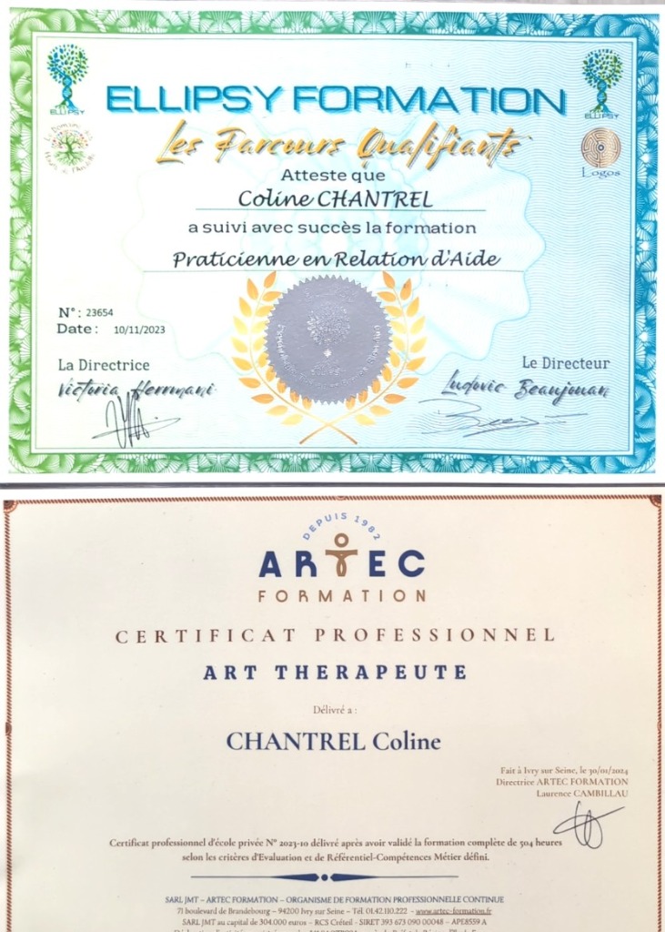 photo diplome Coline Chantrel 