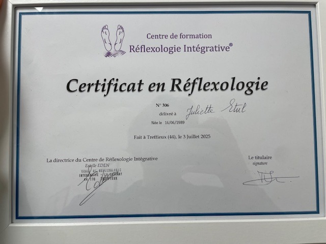 photo diplome Juliette Etul
