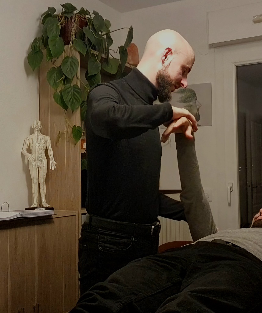 photo seance Jo Kinésiologie