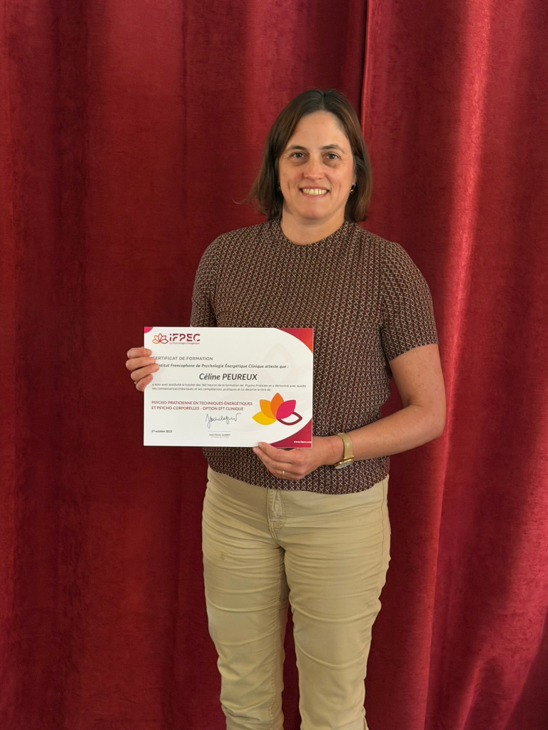 photo diplome Céline Peureux