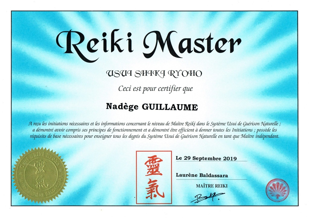 photo diplome Nadege Guillaume