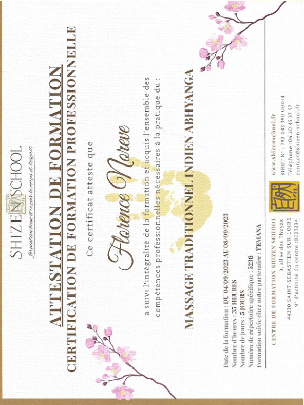 photo diplome Florence Norève