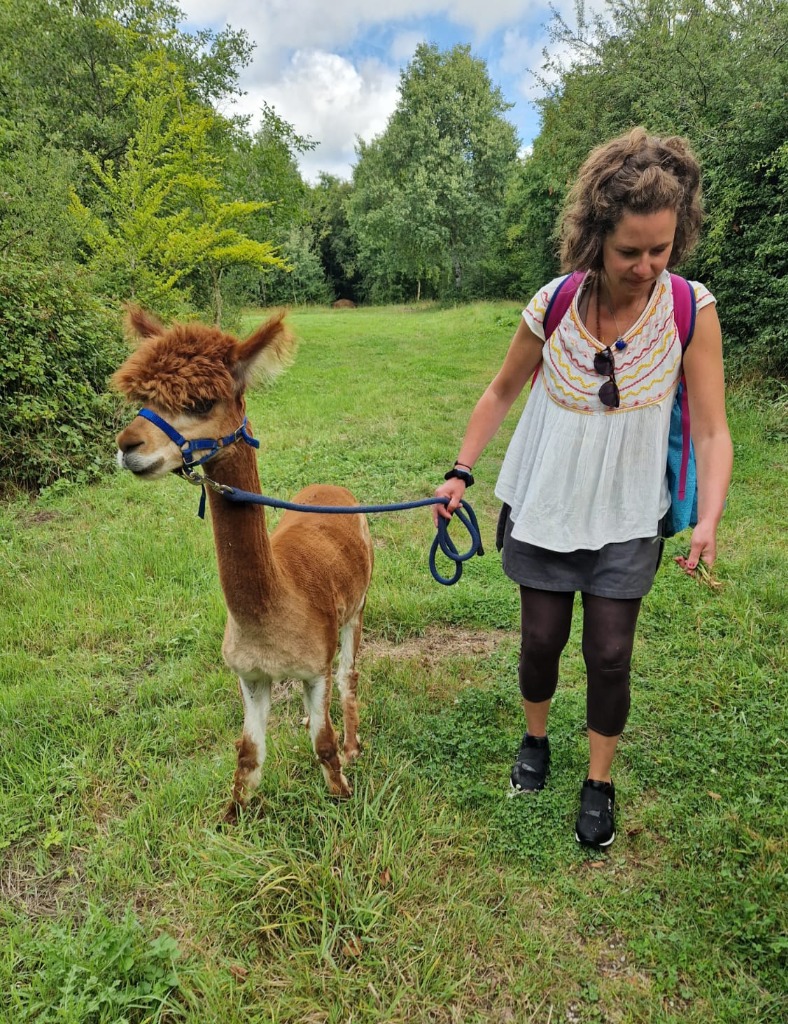 photo seance Anne-Sophie Animal Bien-être