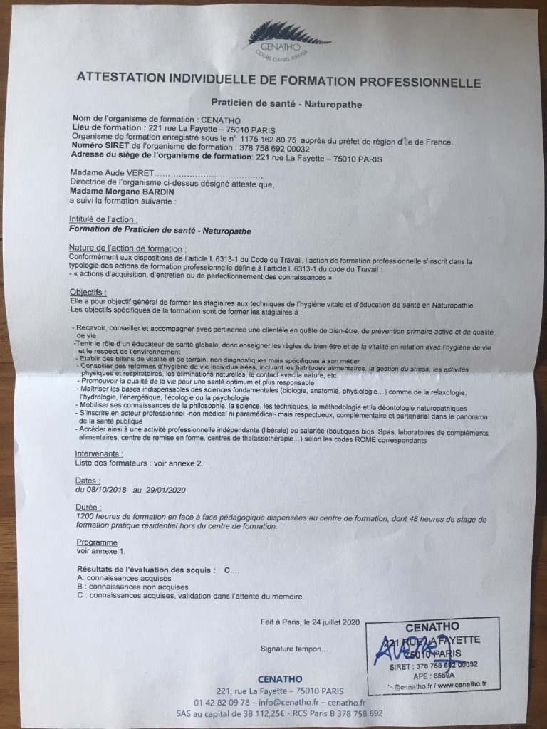 photo diplome Morgane Bardin