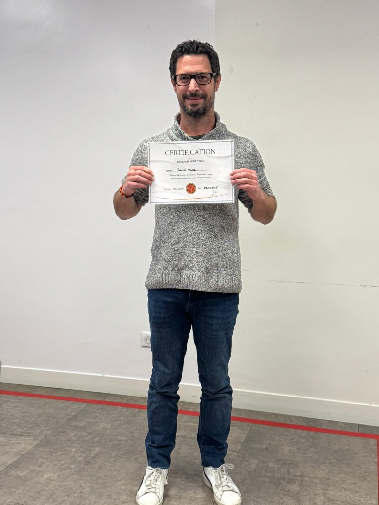 photo diplome David Gana