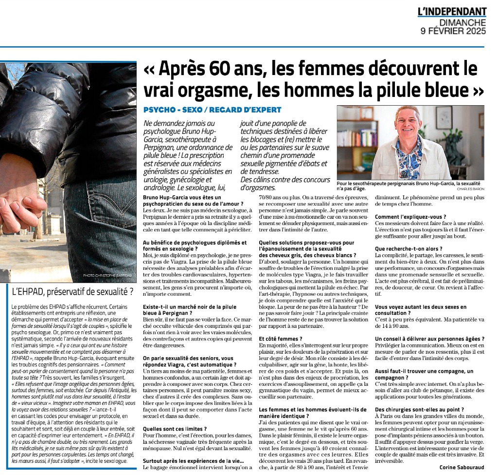 photo activite BRUNO HUP-GARCIA