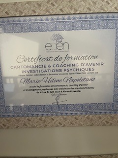 photo diplome MARIE HELENE NAPOLETANO