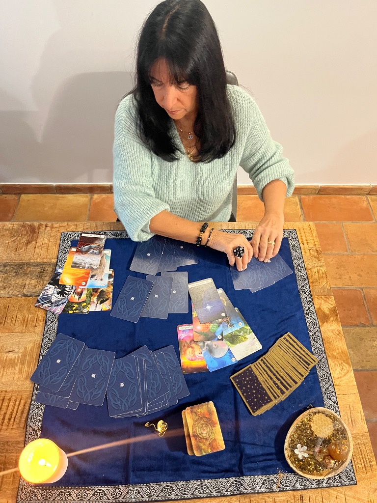 photo seance L’OEIL DE MARIE MAGNETISME