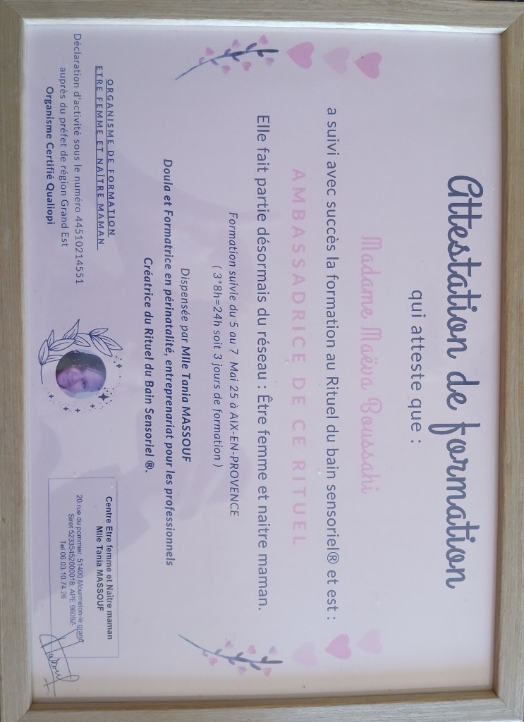 photo diplome O près de toi