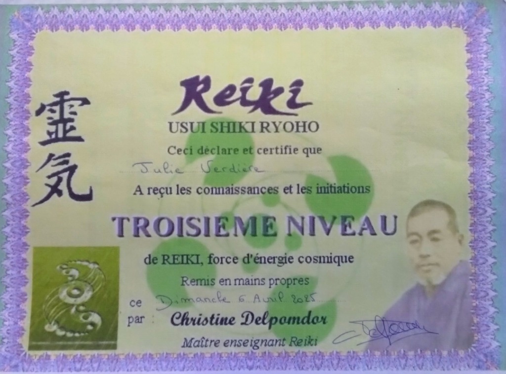 photo diplome Un Soupçon de Tala