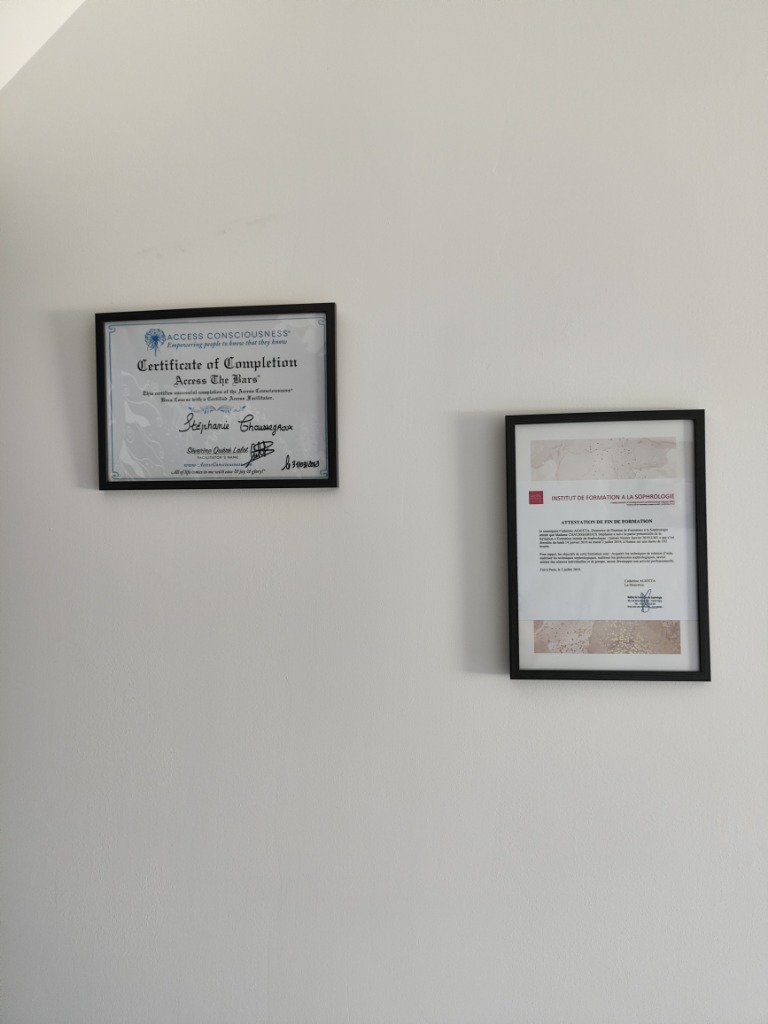 photo diplome Stéphanie Chaussegroux