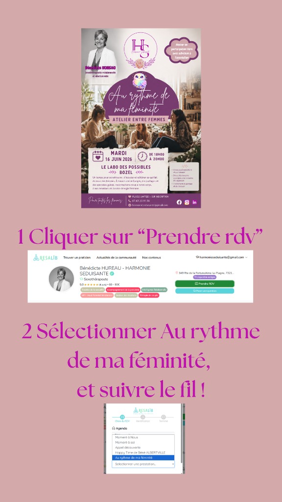 photo activite Bénédicte HUREAU - HARMONIE SEDUISANTE