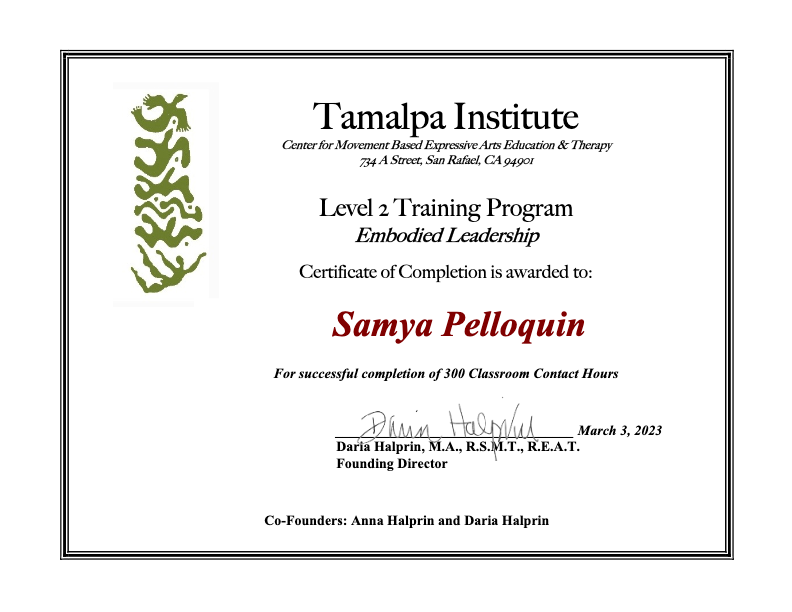 photo diplome Samya Pelloquin