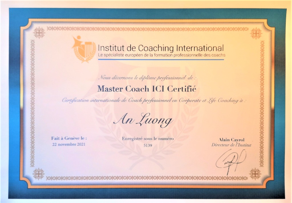 photo diplome An LUONG - Envolance