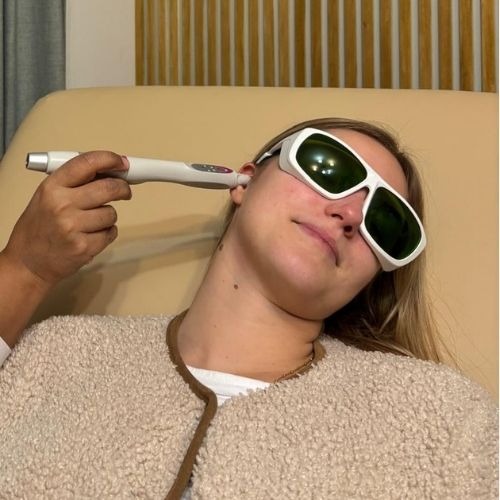 photo seance Heilige, Centre de Bien-Être Laser & Réflexologie