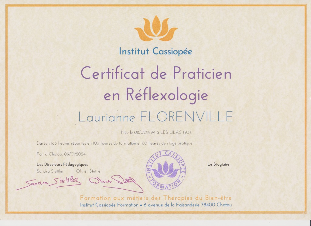 photo diplome Laurianne Florenville