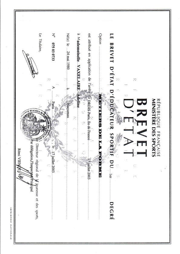 photo diplome REMBAUX Adeline