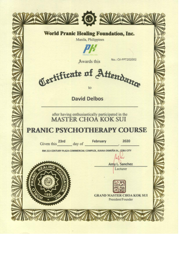 photo diplome David Delbos 