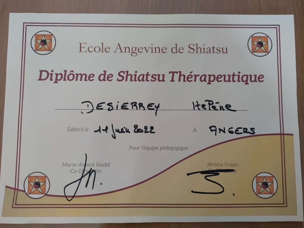 photo diplome Hélène DESIERREY