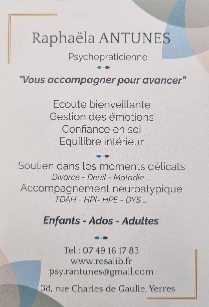 photo activite Raphaëla ANTUNES