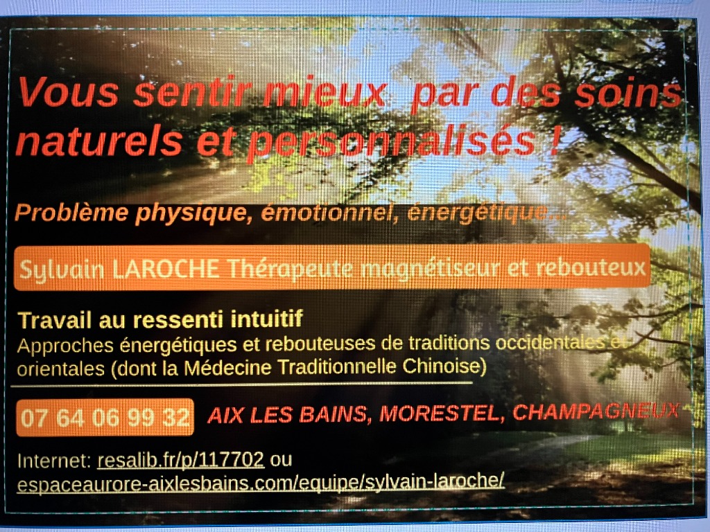 photo activite Sylvain LAROCHE