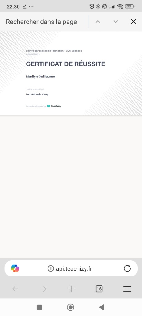 photo diplome Marilyn Guillaume