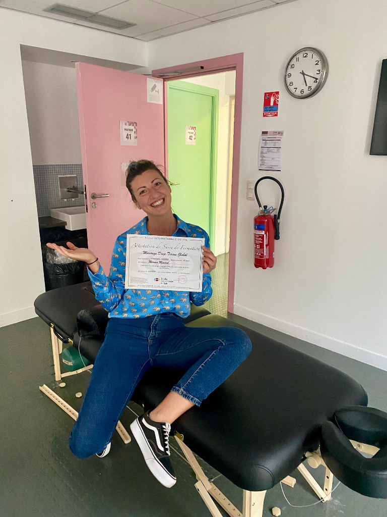 photo diplome Marion Ménard