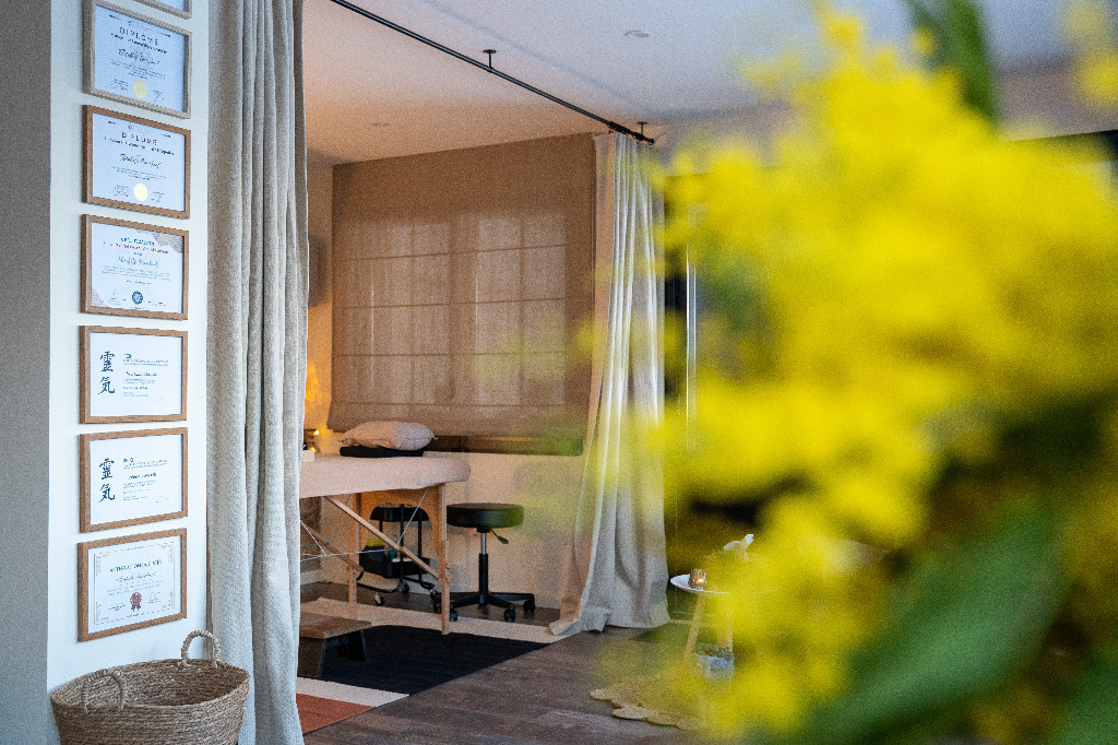 photo seance Elisabeth Marchant - La grange corps et âmes