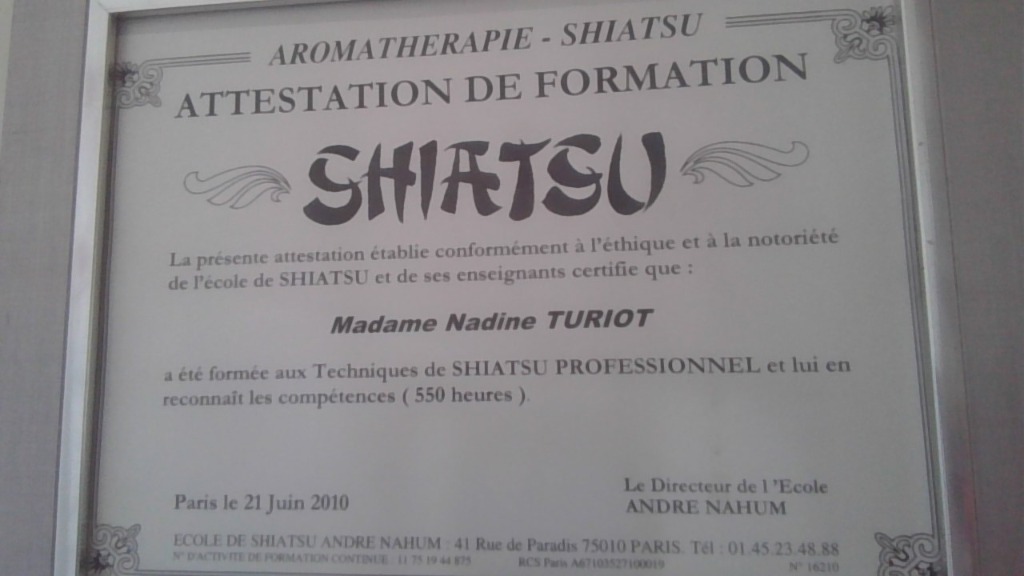 photo diplome NADINE TURIOT