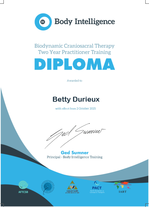 photo diplome Betty Durieux