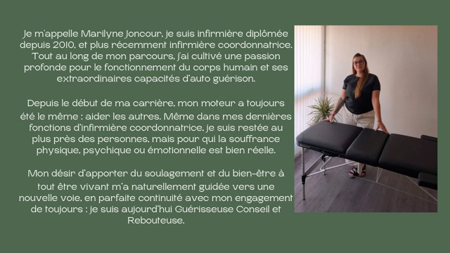 photo activite Rebouteuse Guérisseuse conseil Marilyne Joncour 