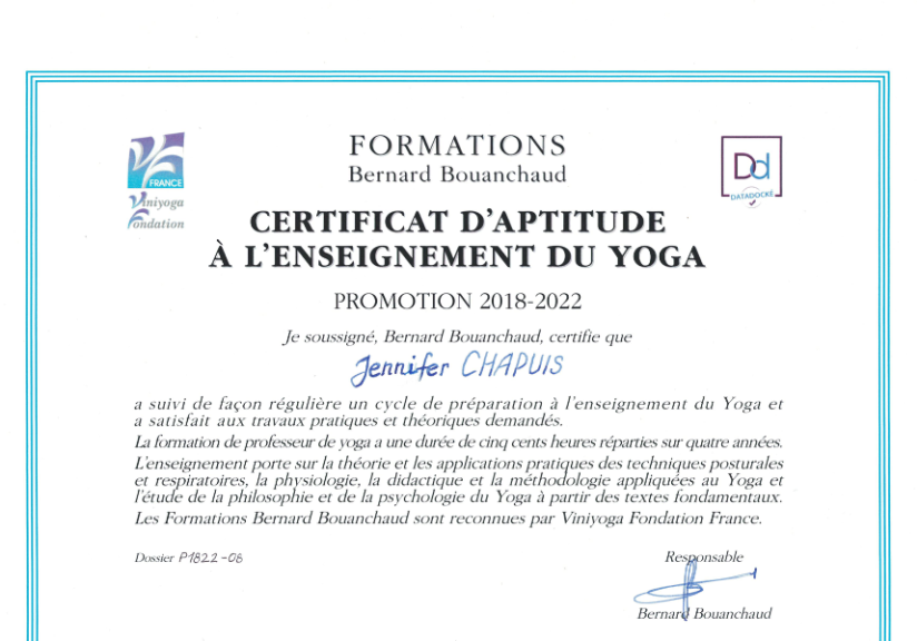 photo diplome Jennifer Chapuis