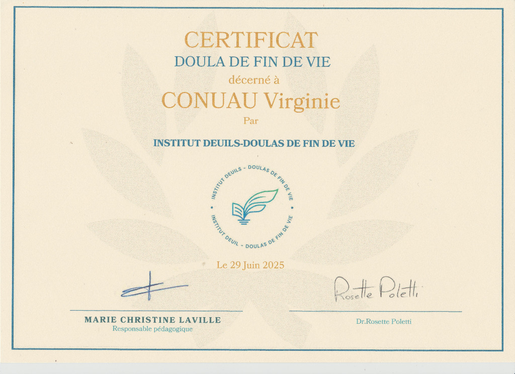 photo diplome Sur le fil du temps Thanadoula