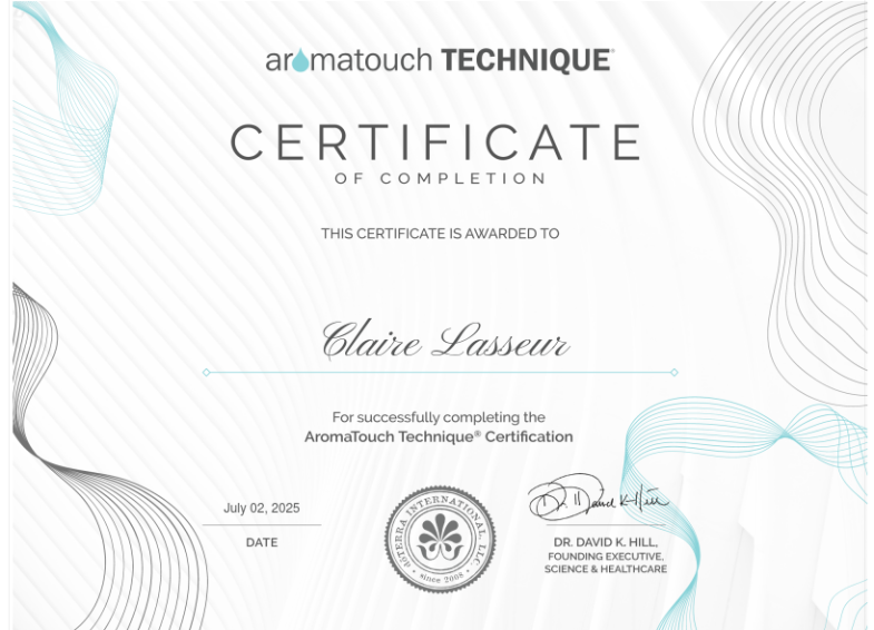 photo diplome Claire Lasseur 