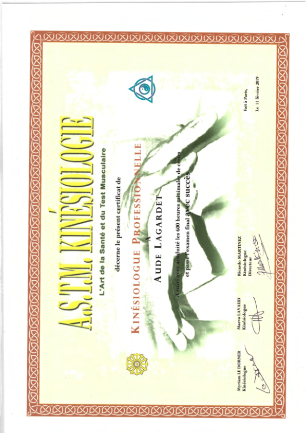 photo diplome Aude Lagardet