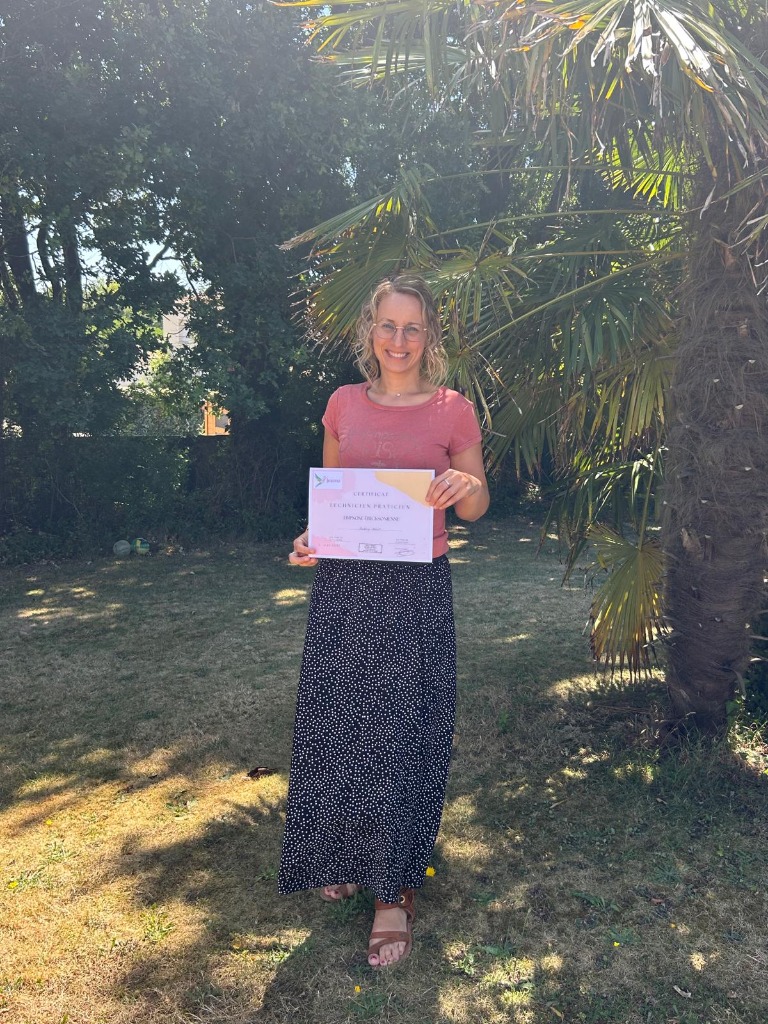 photo diplome Audrey Amiot Pétille la Vie