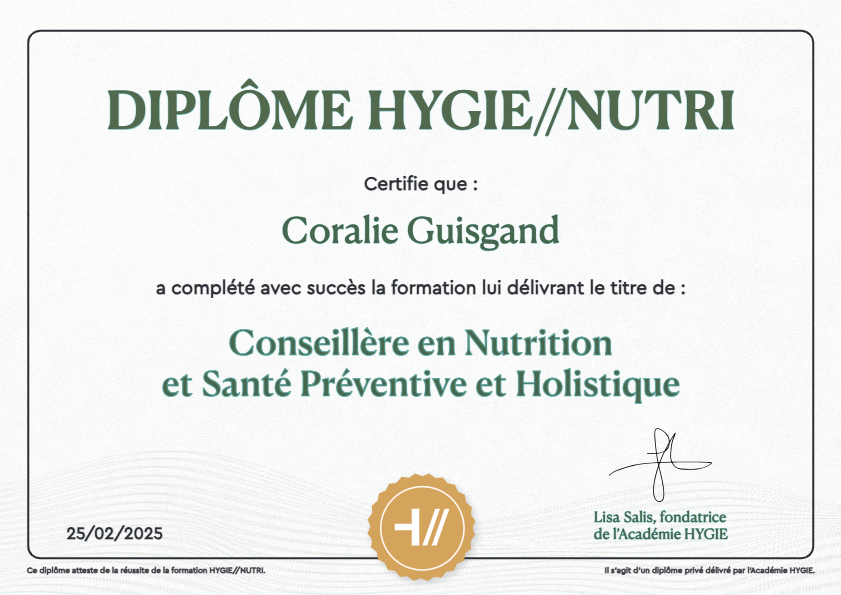 photo diplome Coralie Guisgand