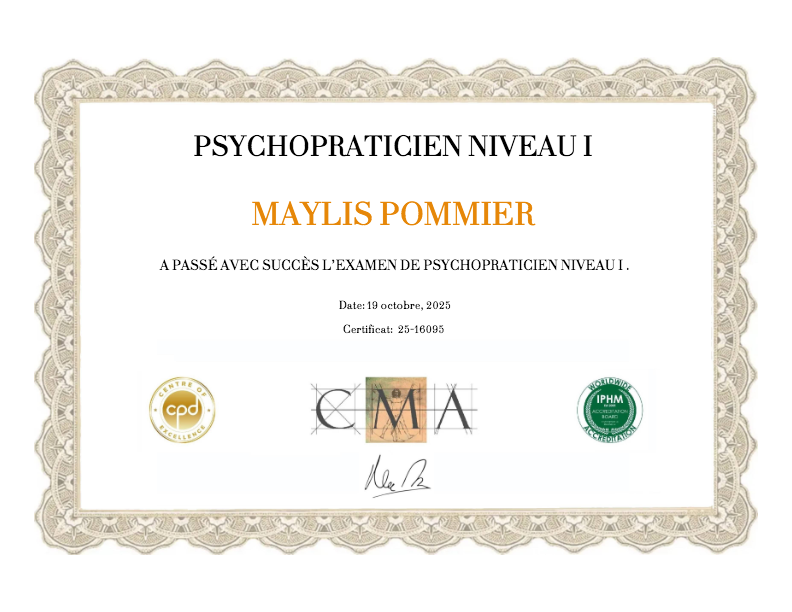 photo diplome Maylis pommier