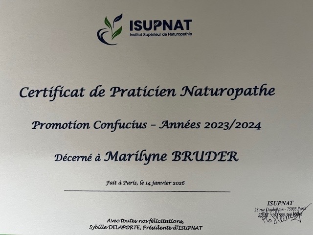 photo diplome Maryline Bruder