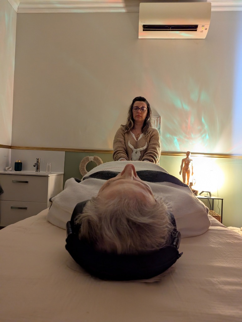 photo seance Fréquences Magnétique By Katia