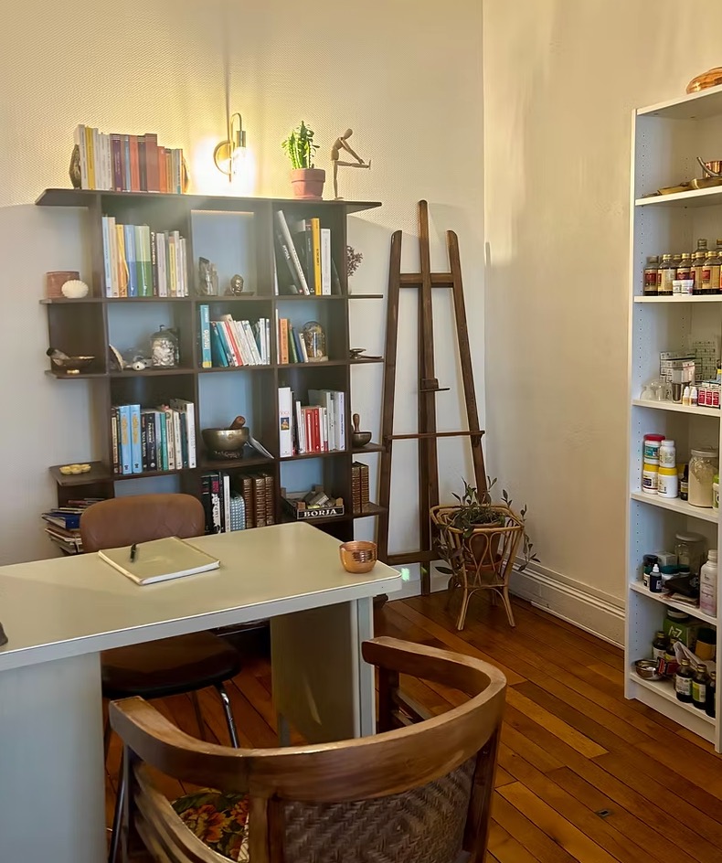 photo cabinet Pranamaya Yoga Ayurveda par Marine Henry