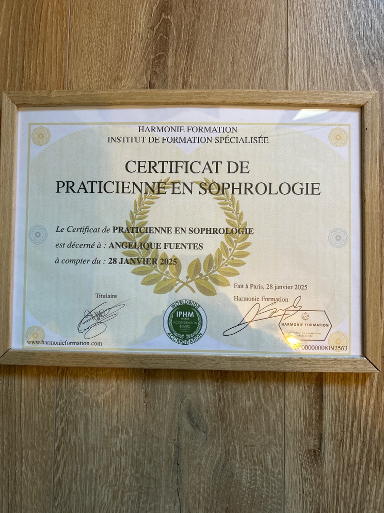 photo diplome L’Onde Intuitive