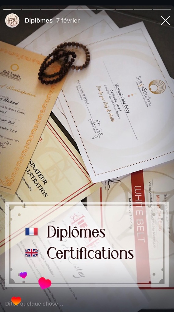 photo diplome Michaël Ortiz Estay