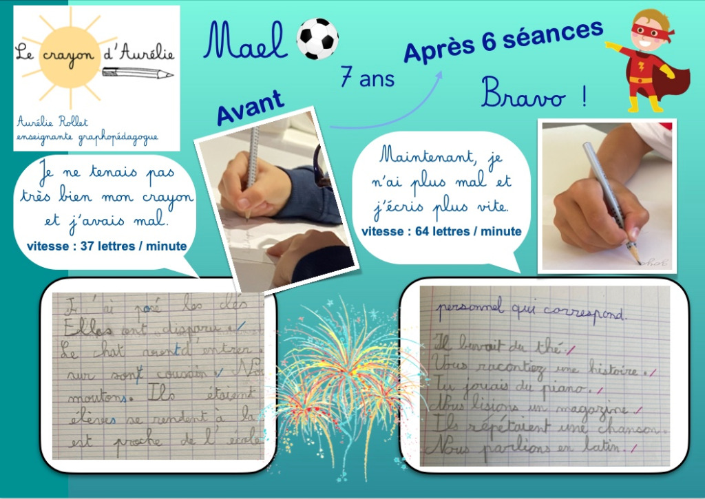 photo seance Aurélie Rollet Graphopédagogue