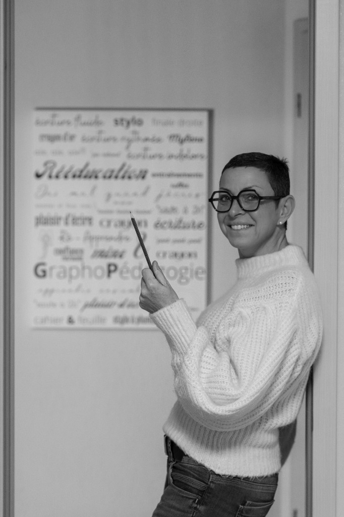 photo portrait Mylène Schwartz Graphopédagogue