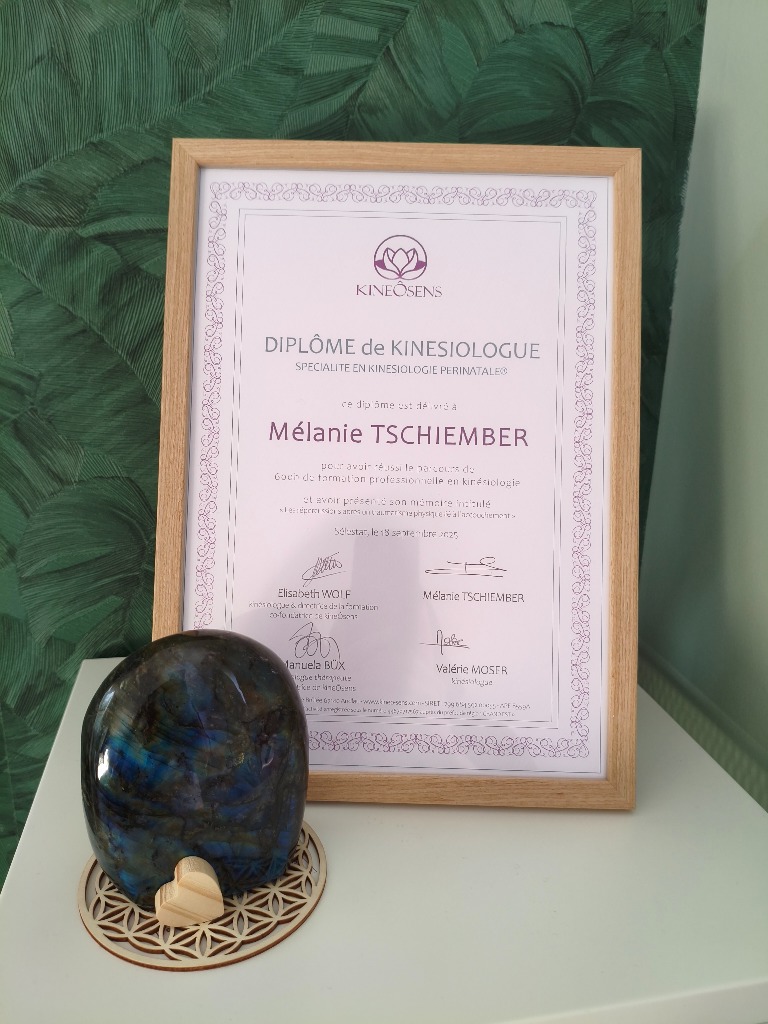 photo diplome Tschiember Mélanie