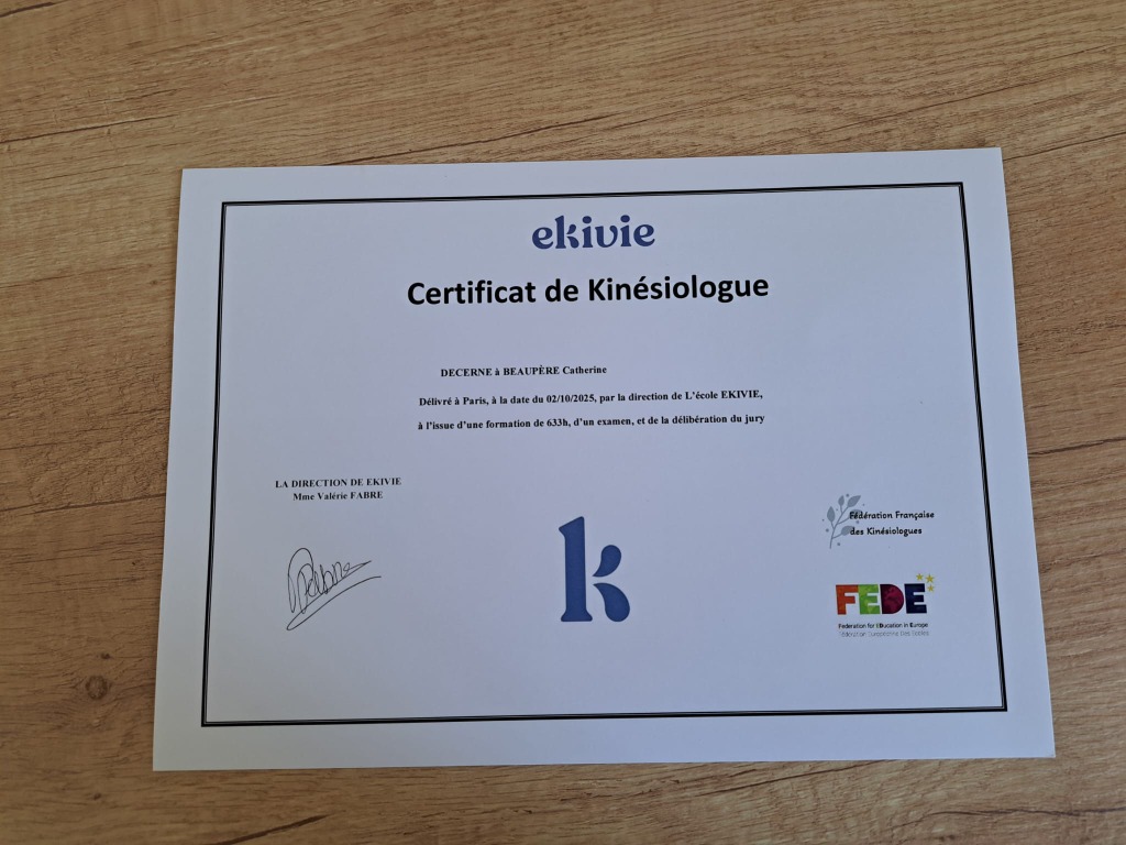 photo diplome Catherine BEAUPERE 